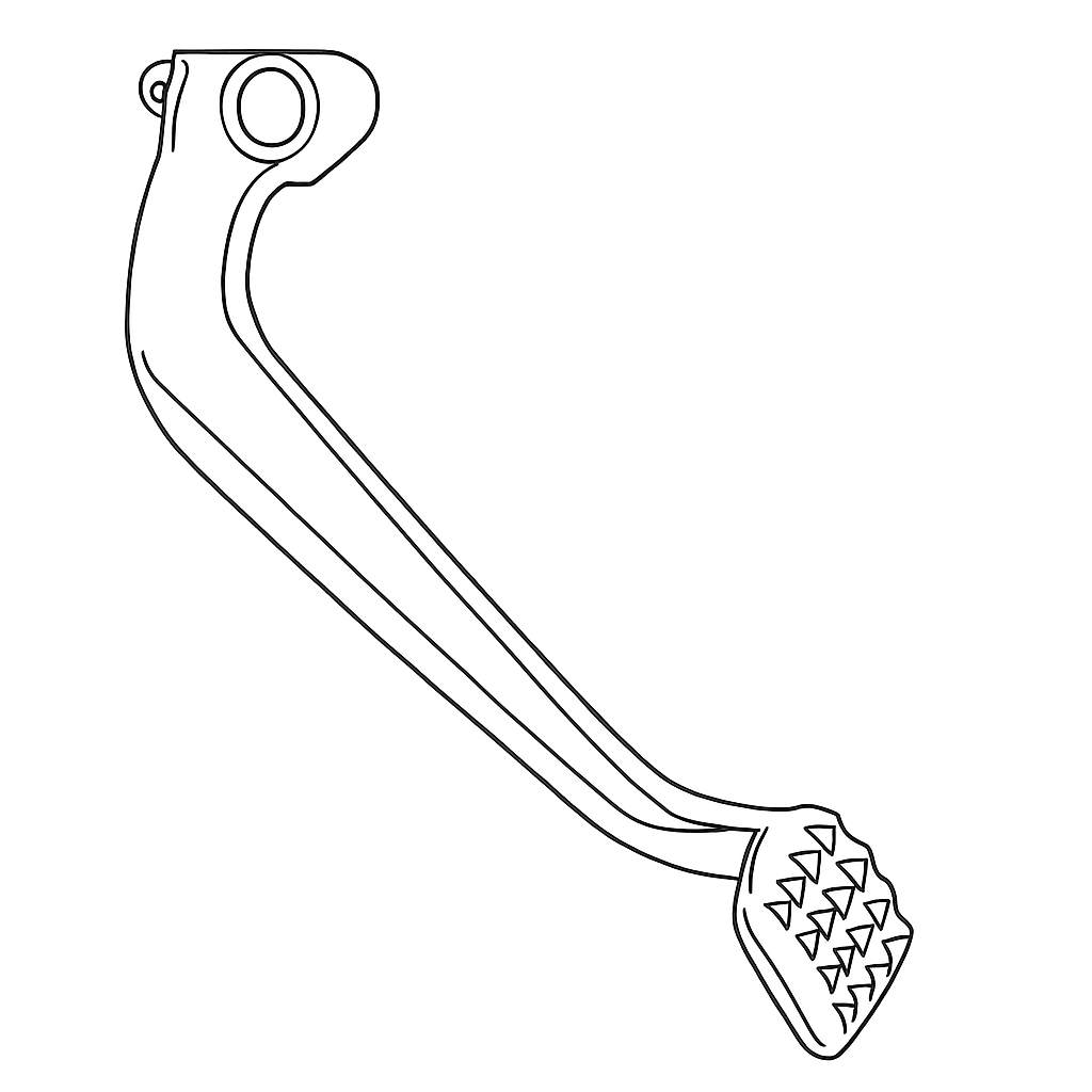 Rear Brake Lever / Pedal - OEM